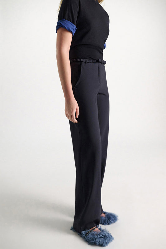 Dorothee Schumacher | Light Layer Pants Midnight Navy