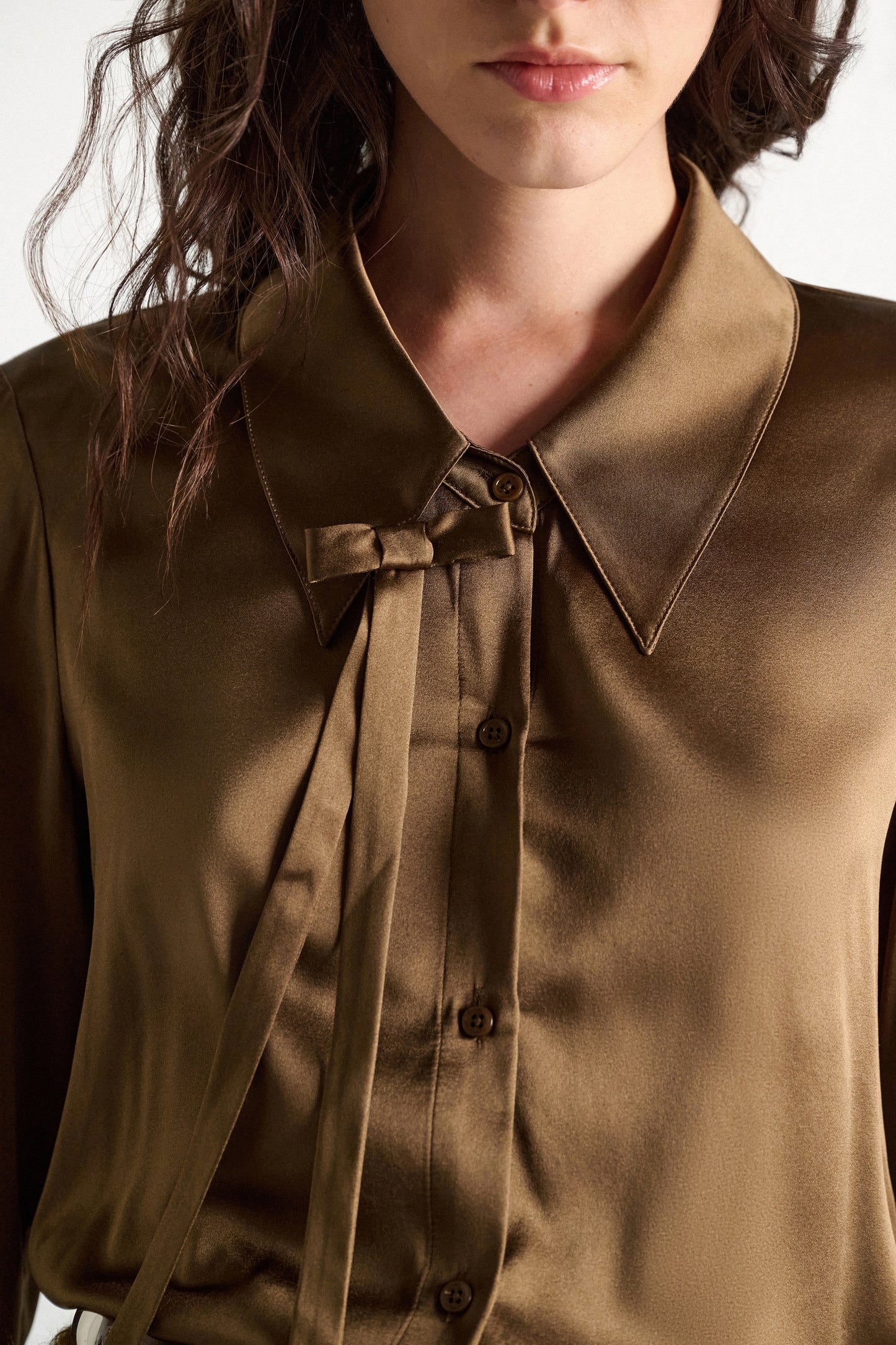 Dorothee Schumacher | Sense Of Shine Blouse Porcini