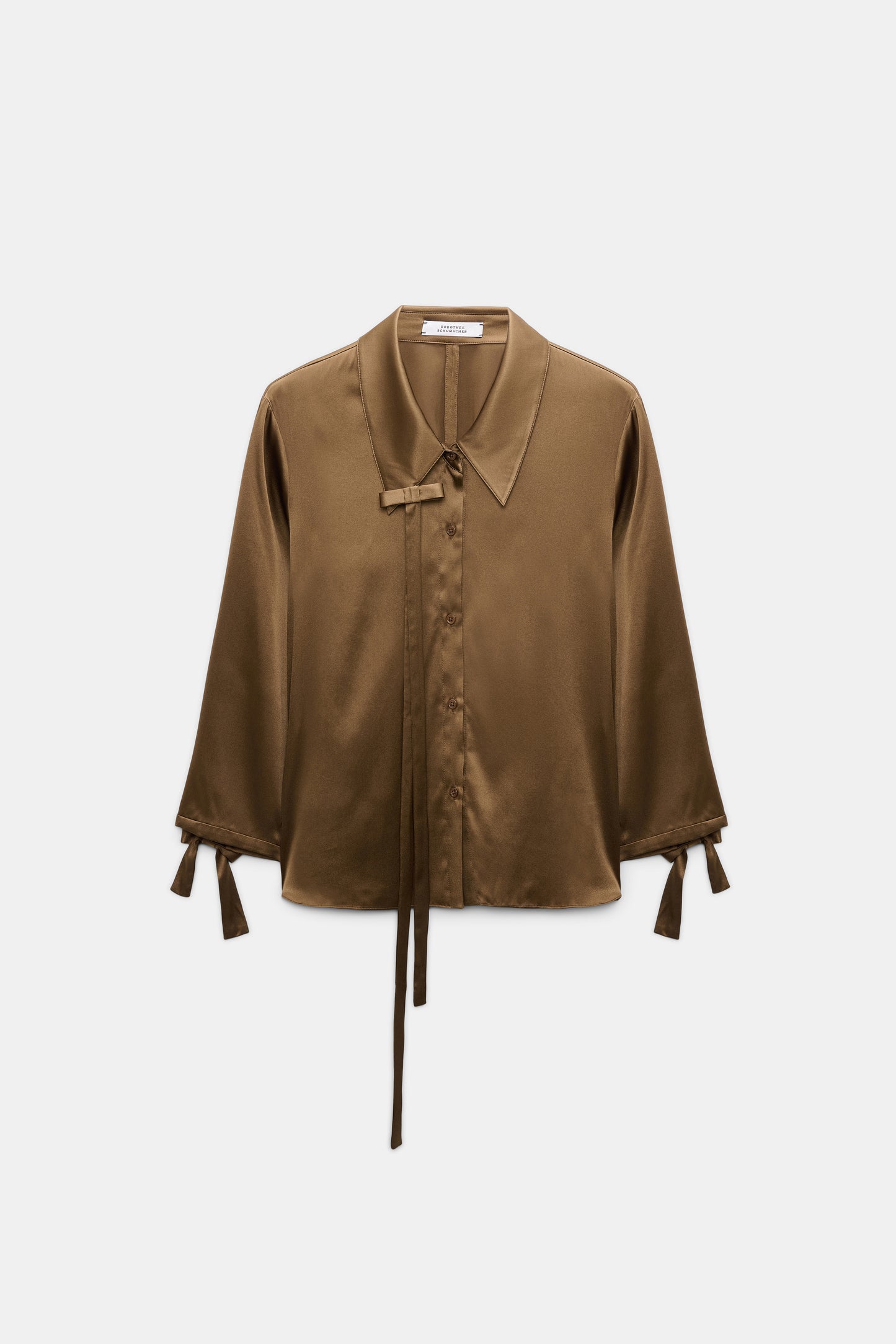 Dorothee Schumacher | Sense Of Shine Blouse Porcini
