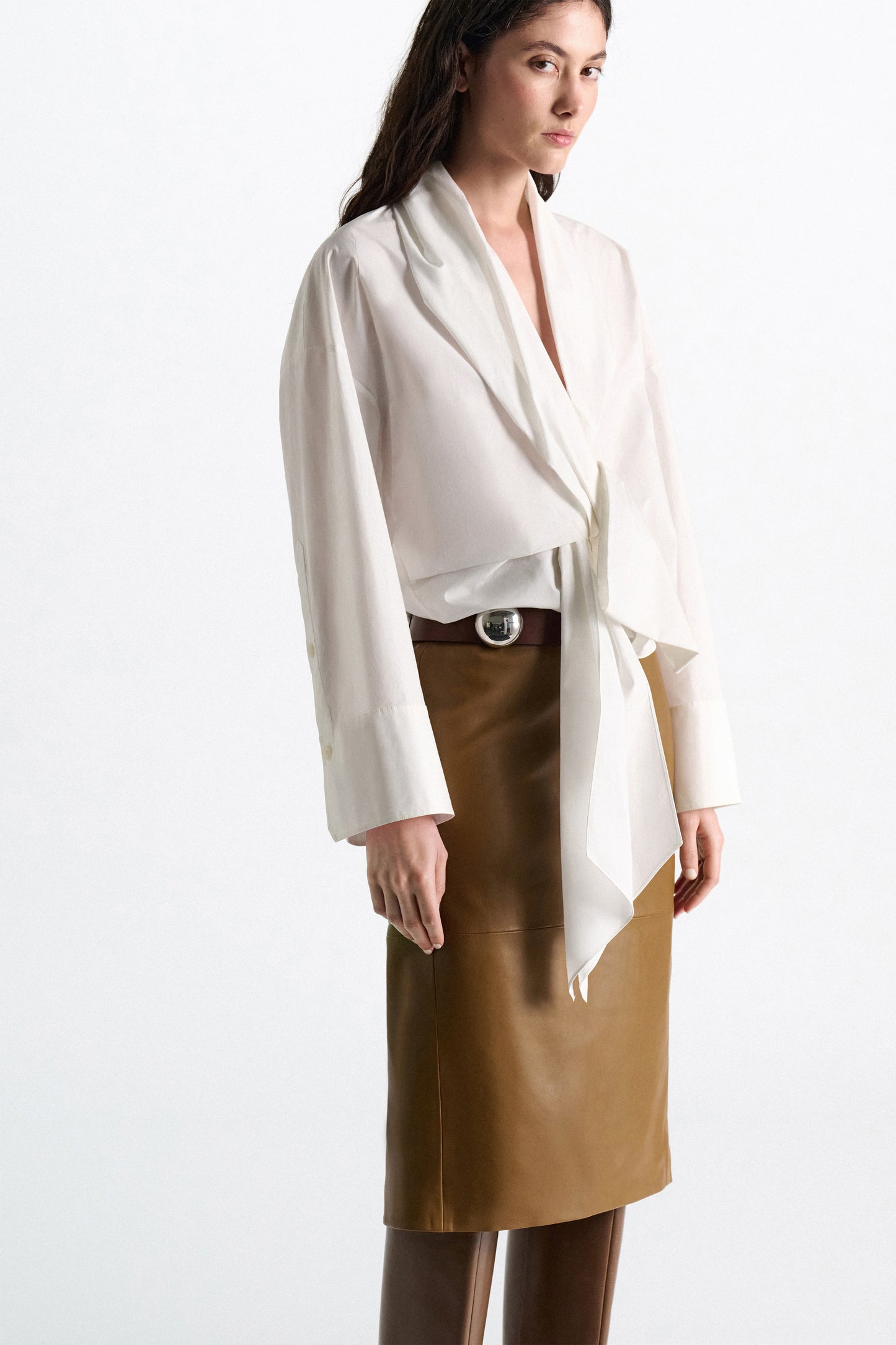 Dorothee Schumacher | Poplin Power Blouse Pure White