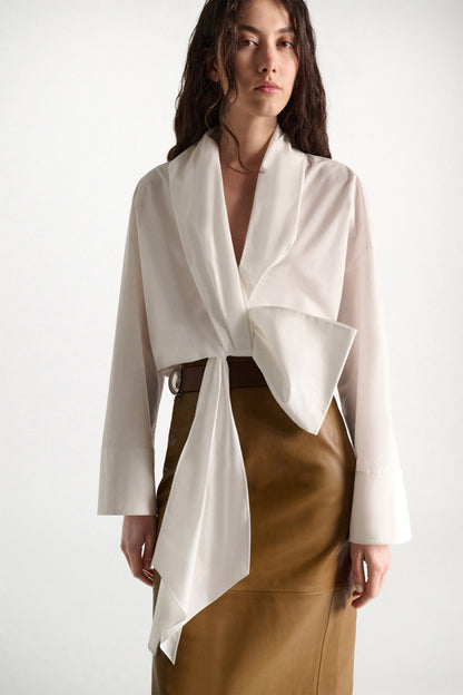 Dorothee Schumacher | Poplin Power Blouse Pure White