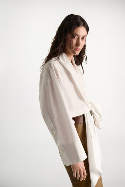 Dorothee Schumacher | Poplin Power Blouse Pure White