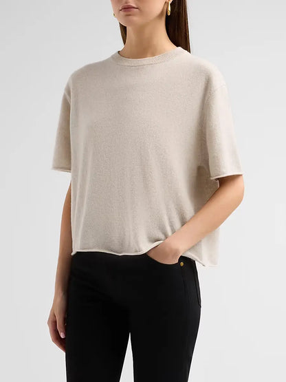 Lisa Yang | Cila T-shirt Oyster