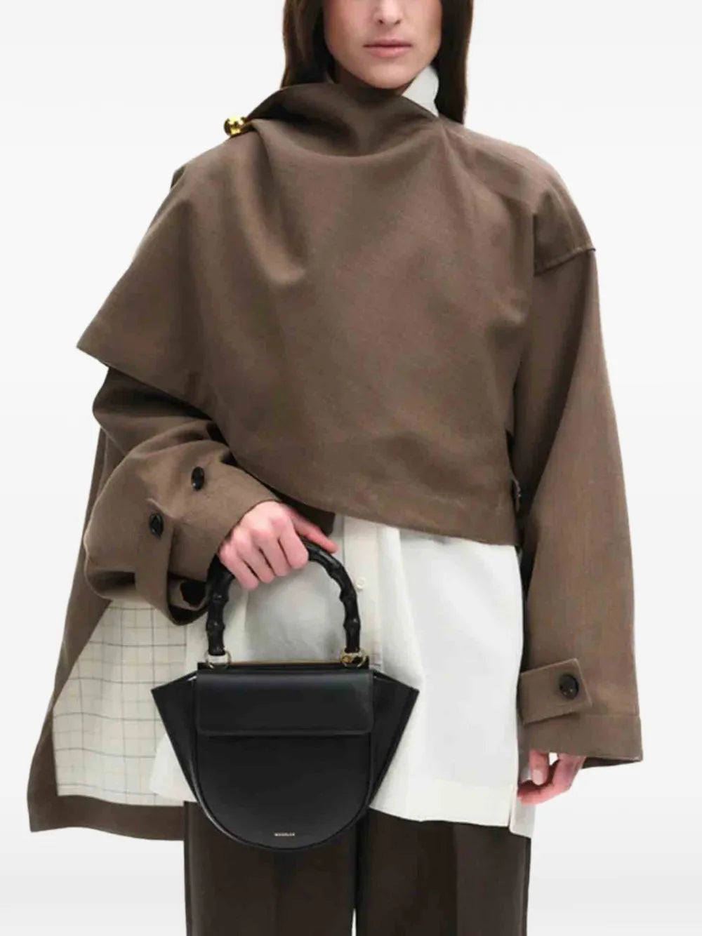 Wandler | Hortensia Bag Mini Bamboo Black