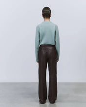 Afbeelding in Gallery-weergave laden, Alysi | Leather Pants Wine Red
