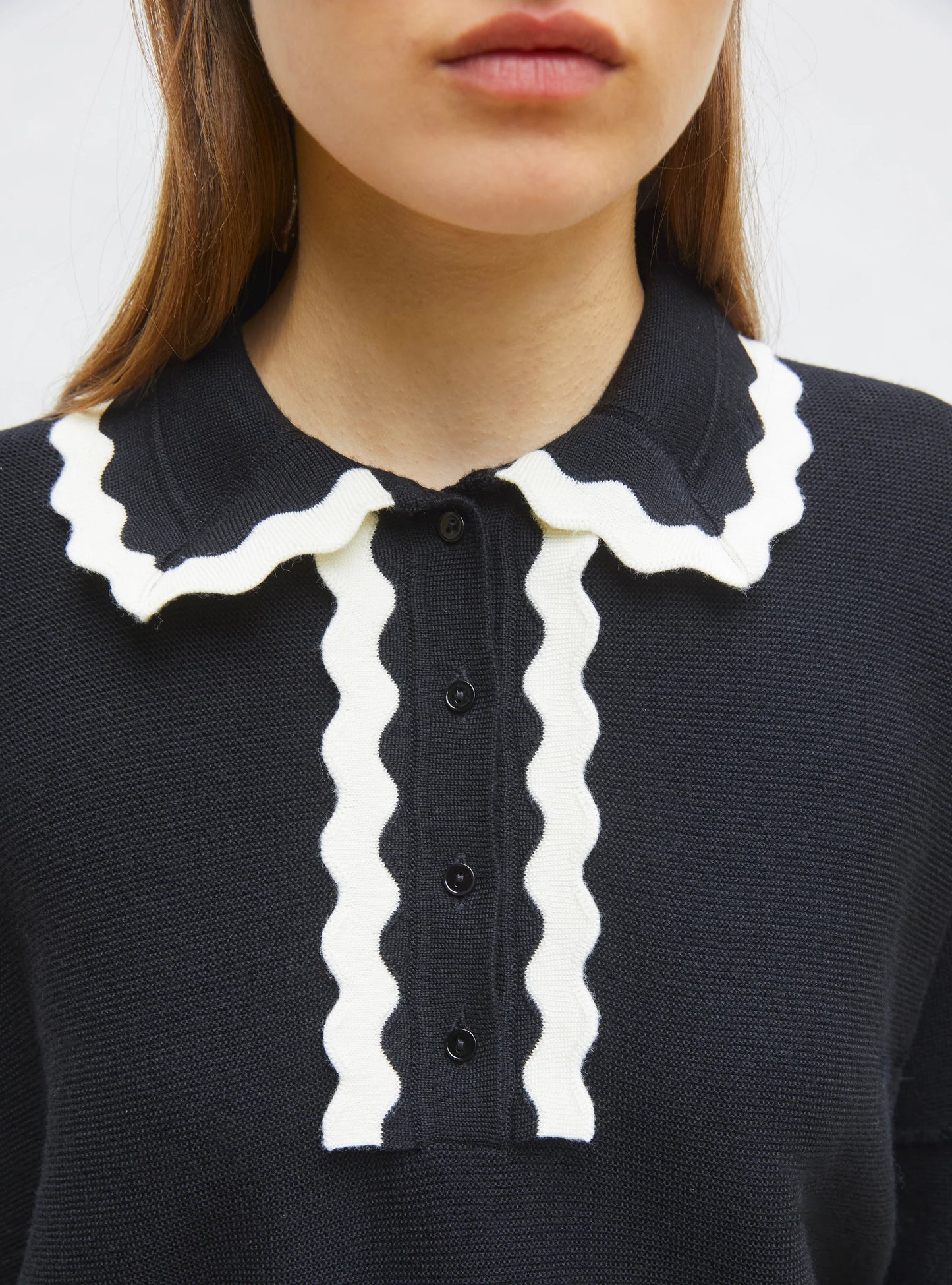 Molli | Duchesse Knit Black
