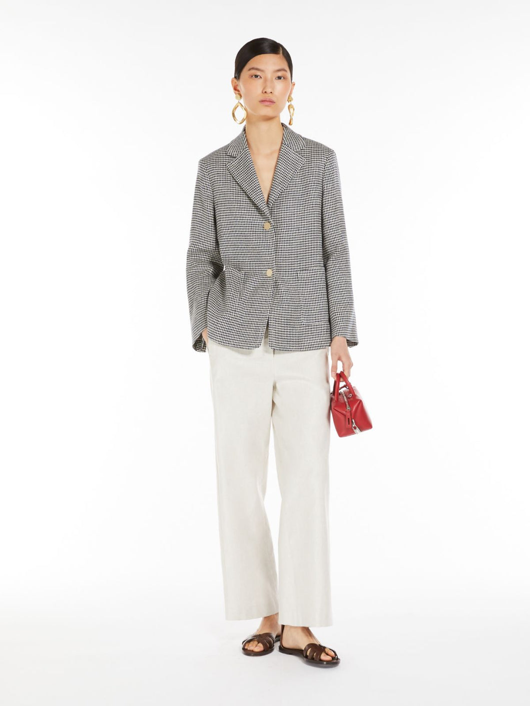 'S MaxMara | Linen Cotton Jacket