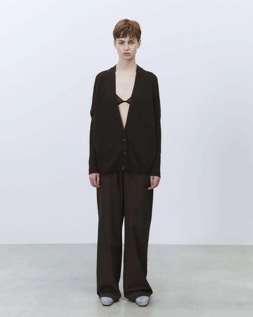 Alysi | Cardigan Brown