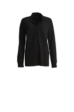 Afbeelding in Gallery-weergave laden, Japan TKY Blouse Kaemi Deep Black &amp; Nougat
