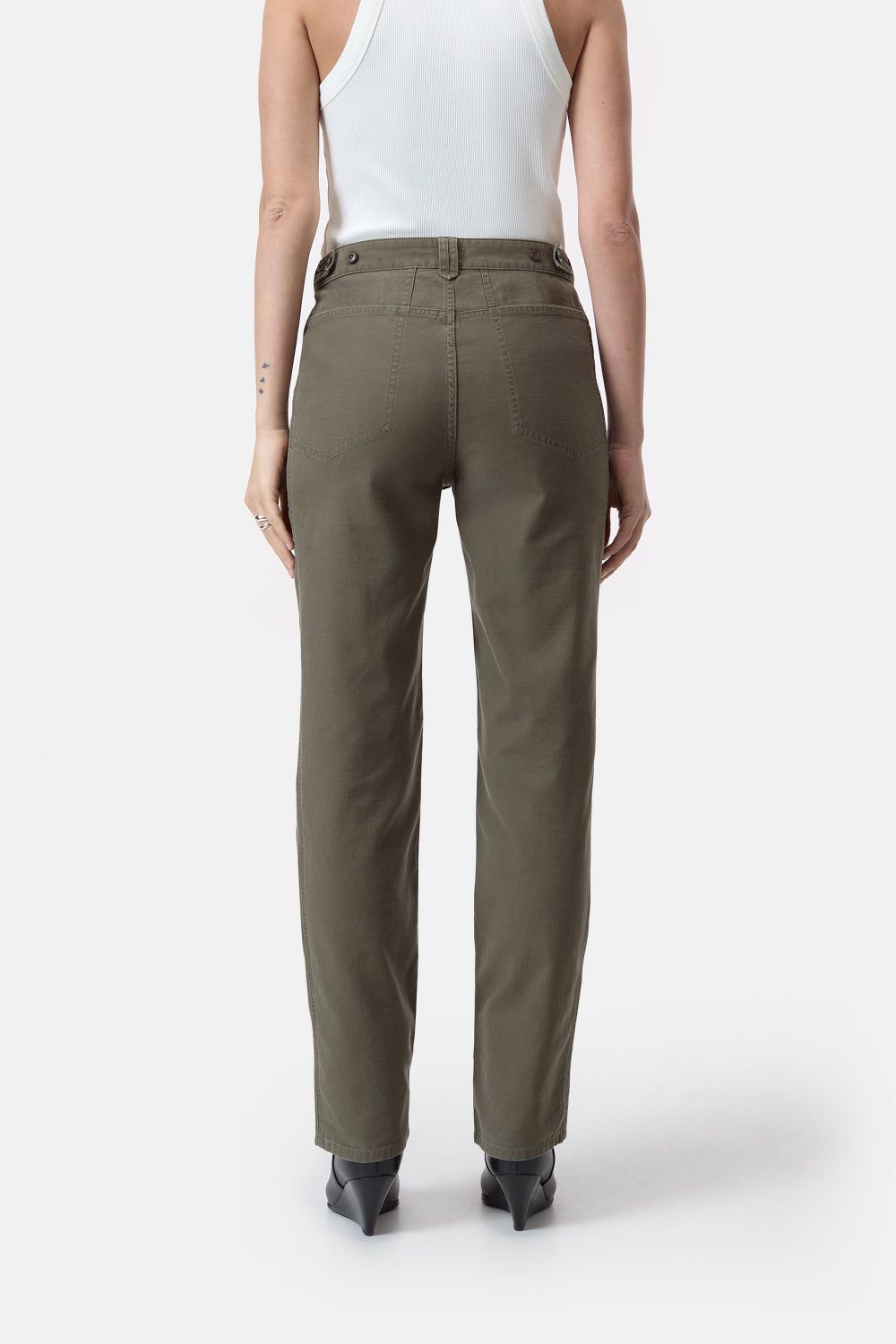 Closed | Hali-X Pants Olive Green