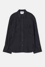 Afbeelding in Gallery-weergave laden, Closed | Linnen Blouse Black

