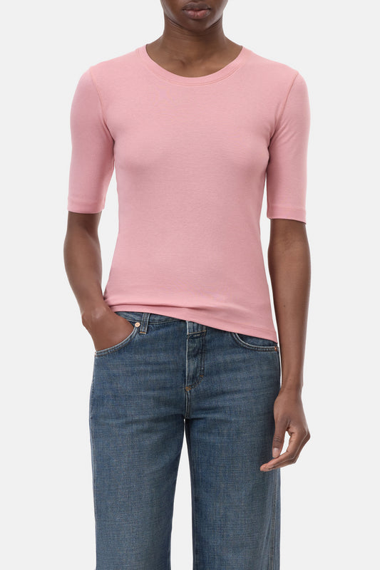 Closed | Crewneck Shortsleeve Pink