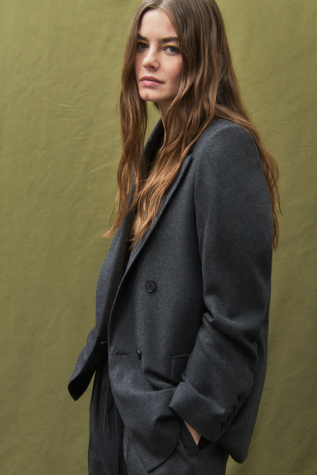 Closed | Flannel Blazer