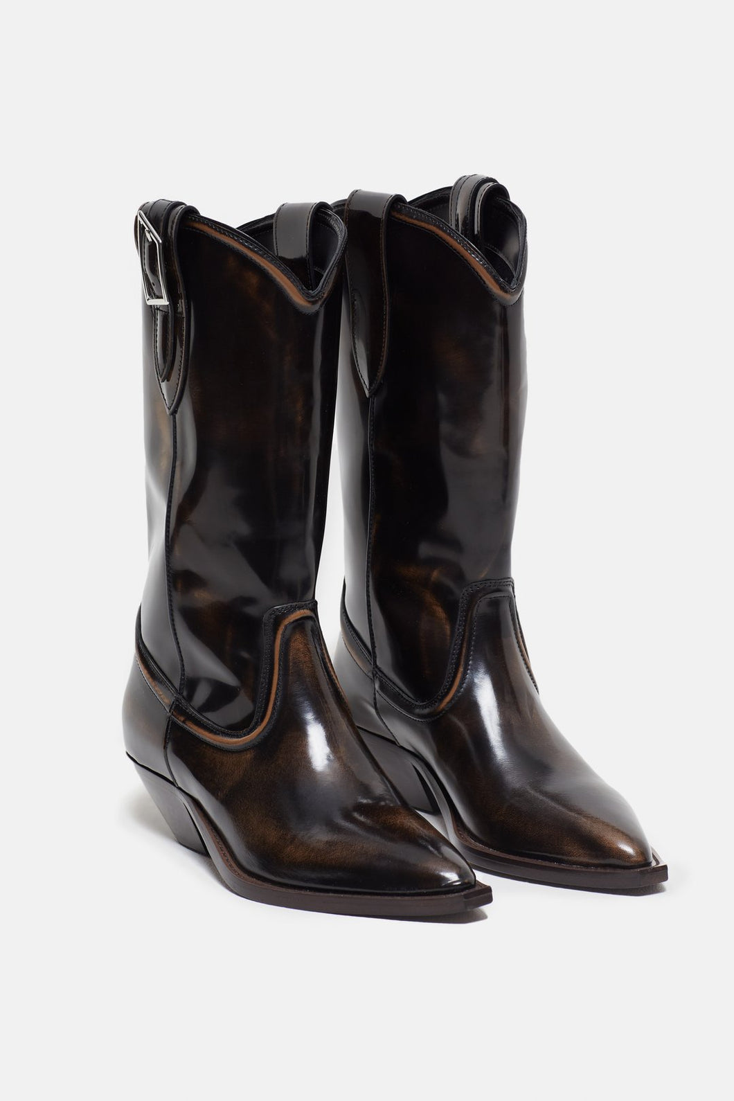 Closed Western Boots