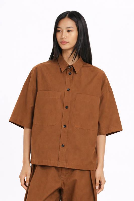 Barena Venezia | Shirt Priscilla Vion Tabacco