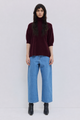 Christian Wijnants | Shortsleeve Turtleneck Garnet