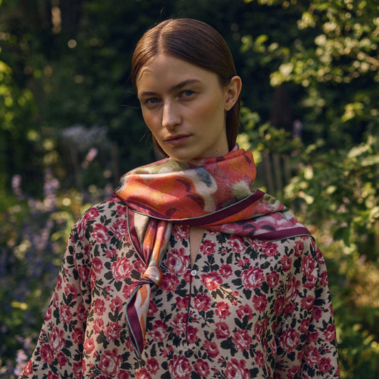 Tapis Noir | Classical Emma Scarf Pink