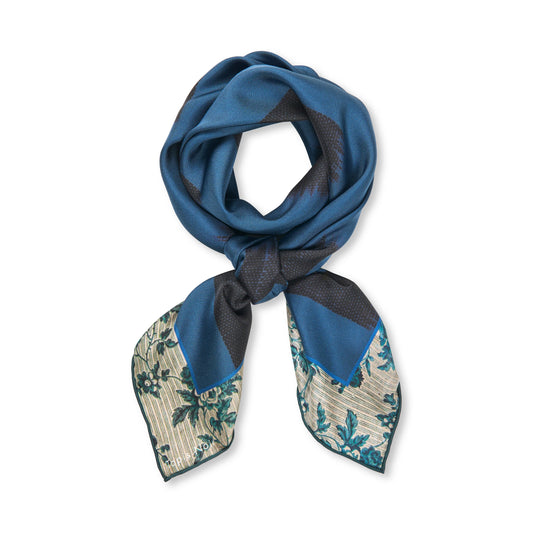 Tapis Noir | Classical Gwen Scarf Blue