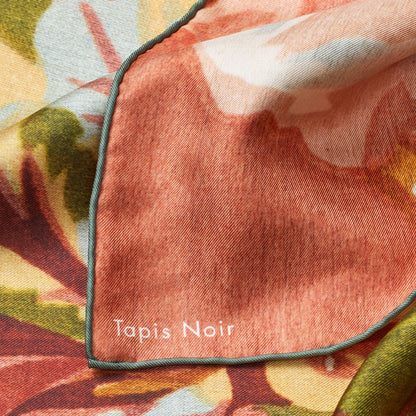 Tapis Noir | Classical Small Evelyn Scarf Red