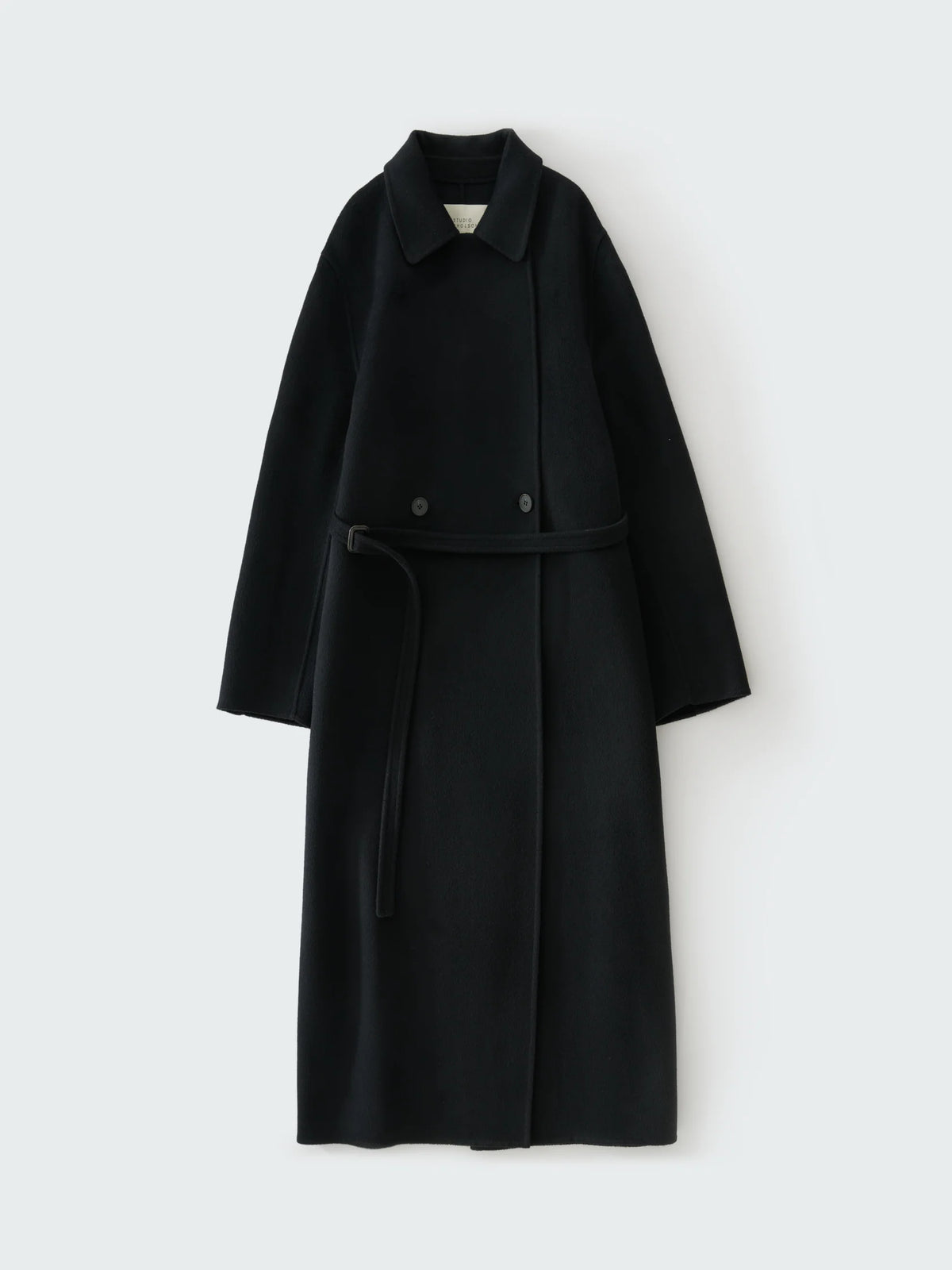 Studio Nicholson | Mori Double Faced Coat Darkest Navy