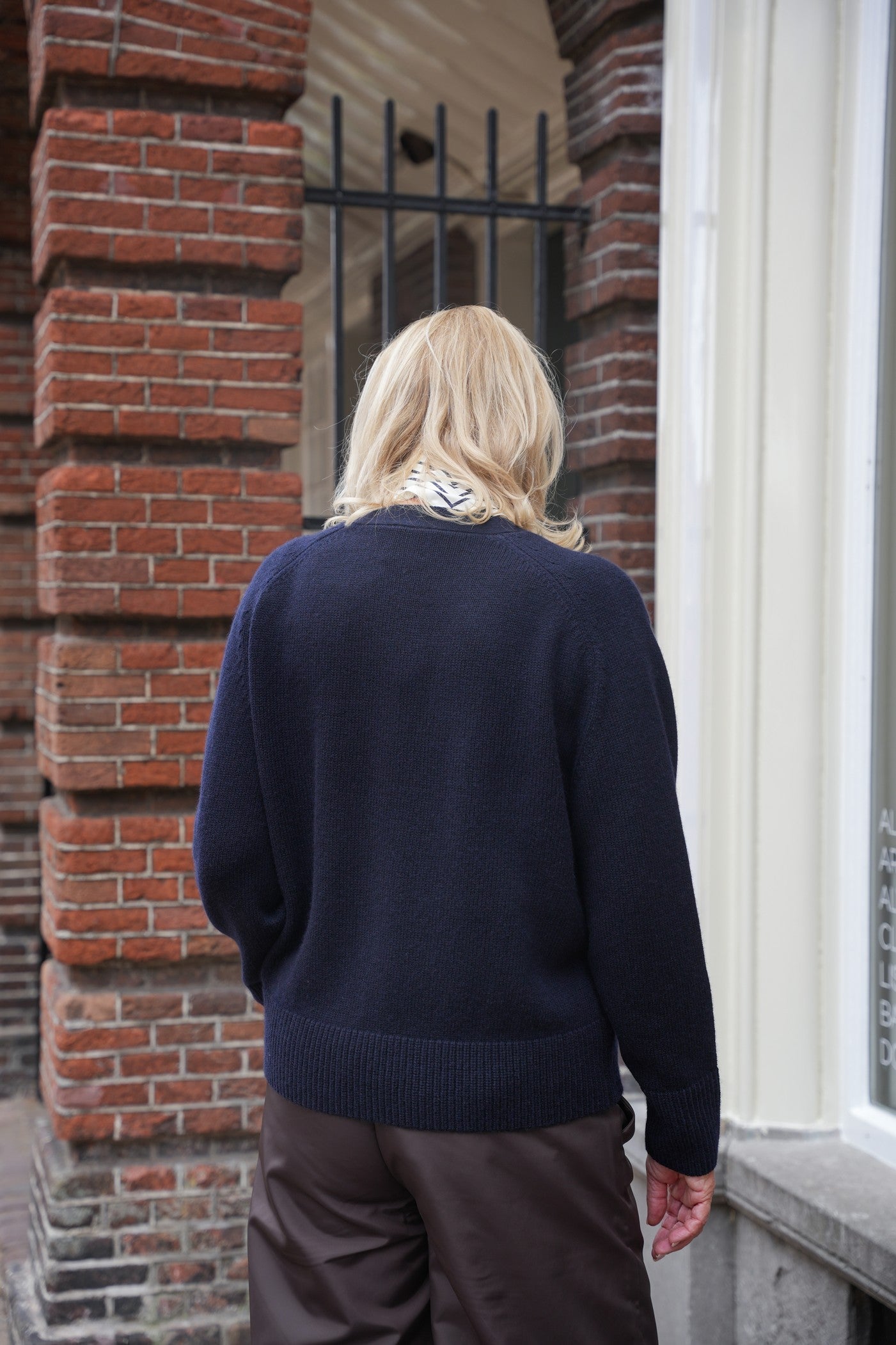 Allude | Cardigan Navy