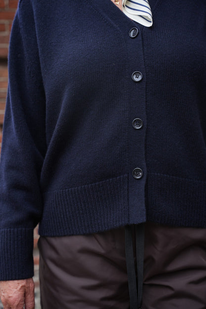 Allude | Cardigan Navy