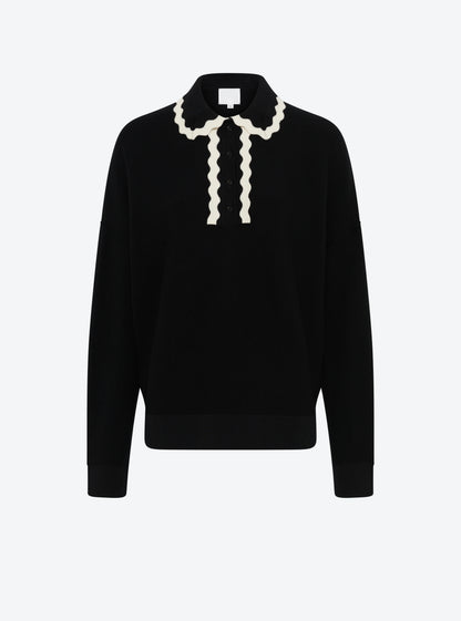Molli | Duchesse Knit Black