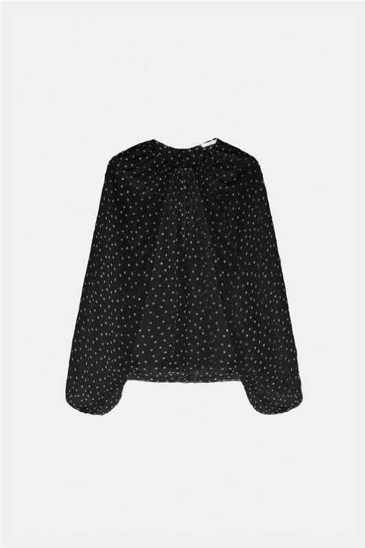 Dorothee Schumacher | Dancing Dots Blouse White Dot On Black