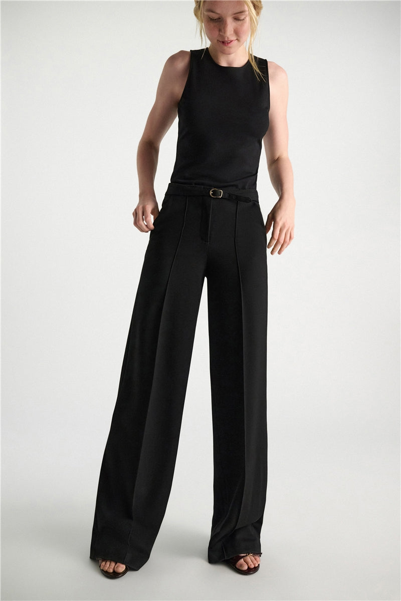Dorothee Schumacher Emotional Essence broek pantalon Pure Black
