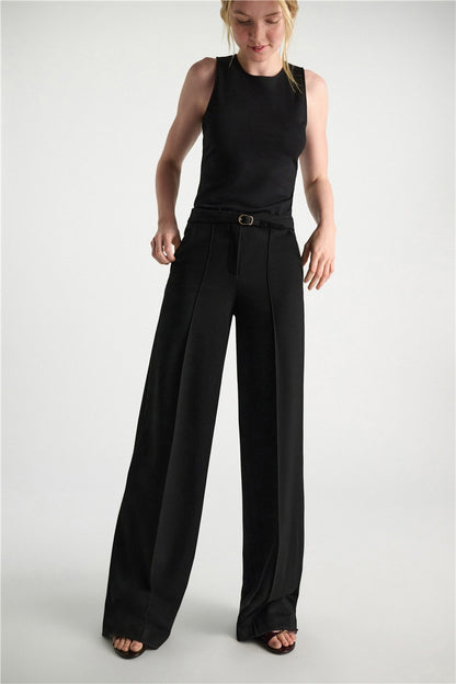 Dorothee Schumacher Emotional Essence broek pantalon Pure Black