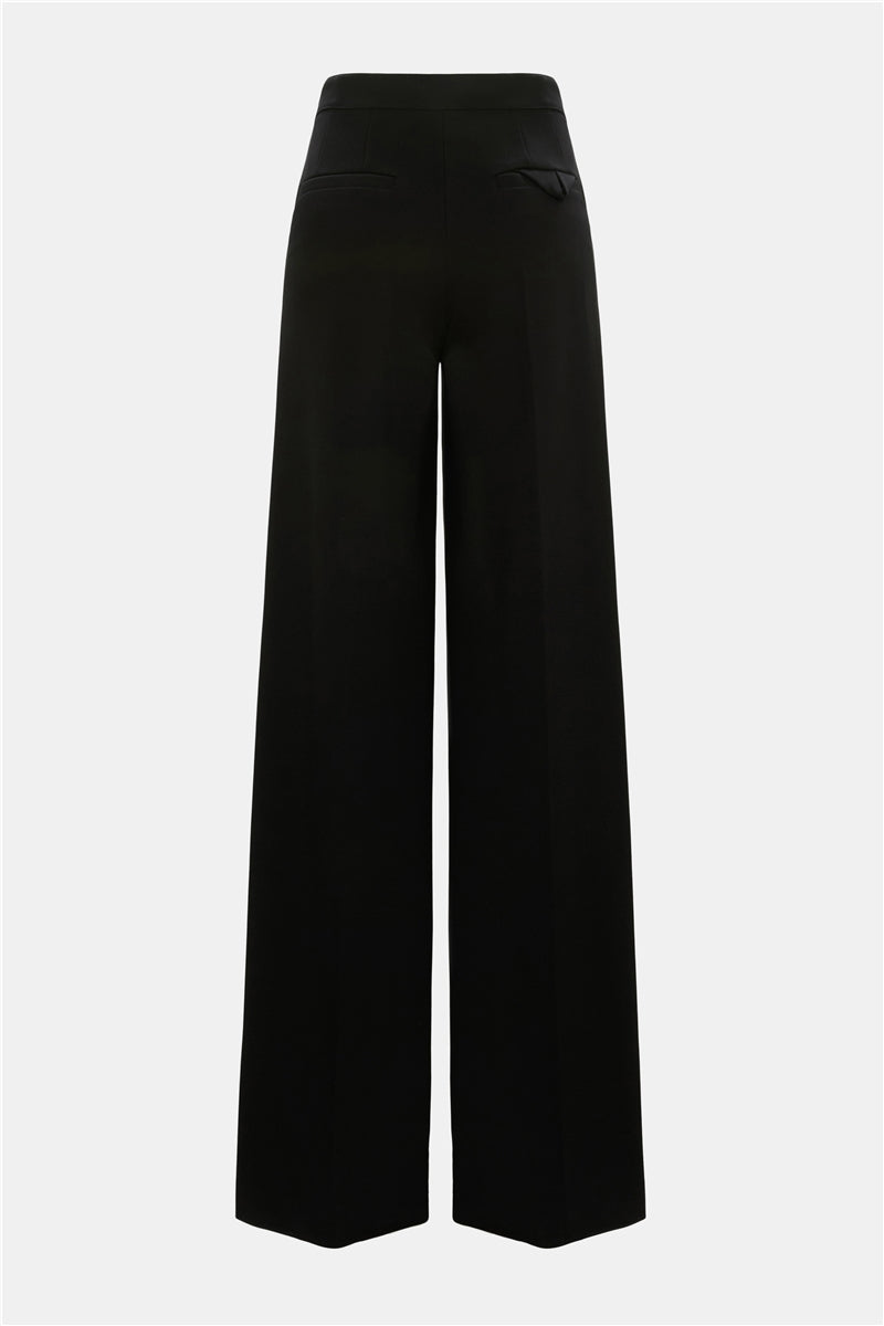 Dorothee Schumacher Emotional Essence broek pantalon Pure Black achterkant