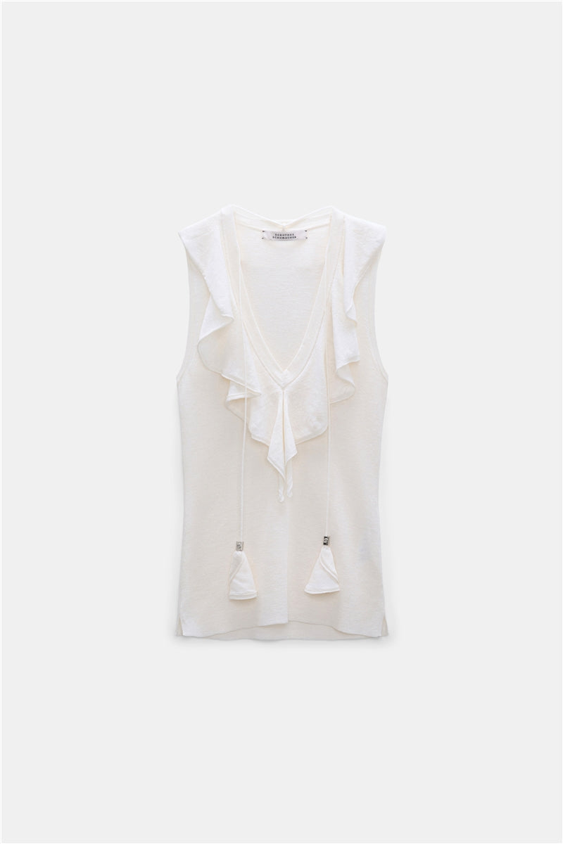 Dorothee Schumacher | Refined Essentials Top Orchid White