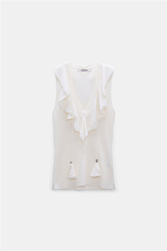 Dorothee Schumacher | Refined Essentials Top Orchid White