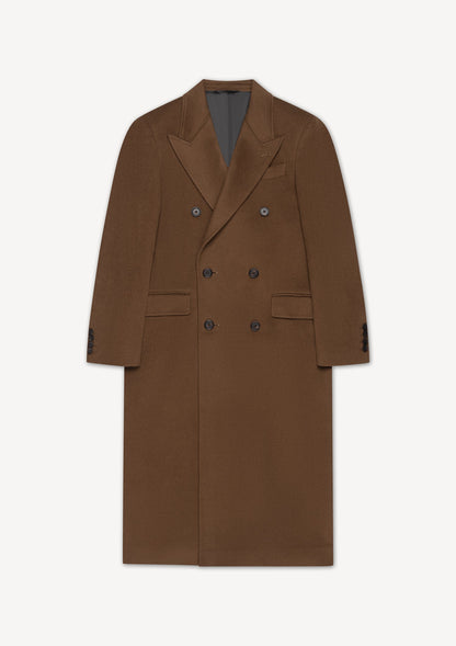 Herman | Double Breasted Coat Tabacco