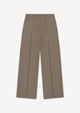 Herman | Wide Leg Trousers Brown Melange
