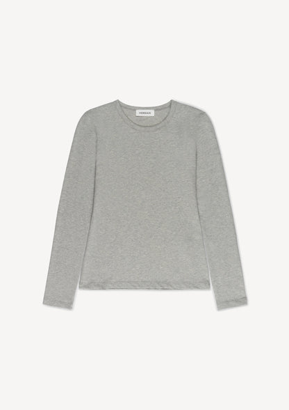 Herman | Fitted Long Sleeve Heather Grey