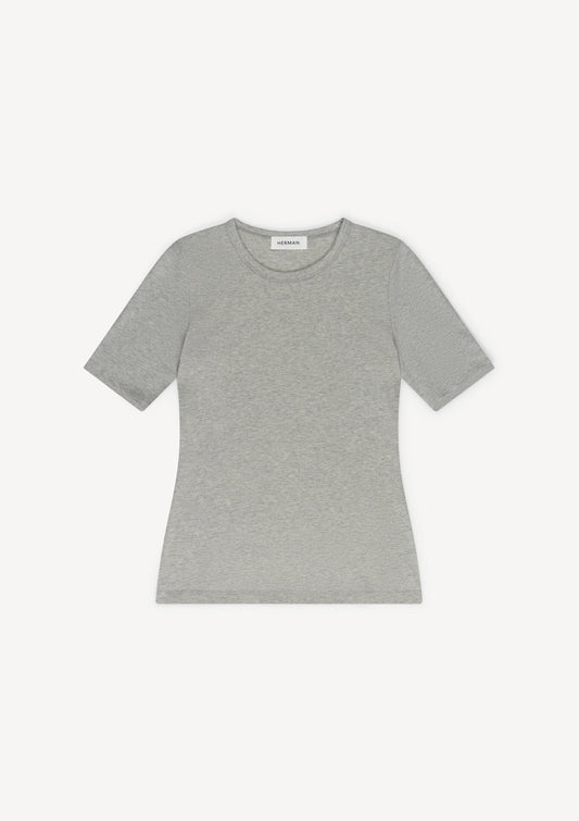 Herman | Fitted Tee Grey