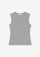 Herman | Fitted Crewneck Tank Grey