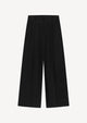 Herman | Pleated Trouser Linnen Black