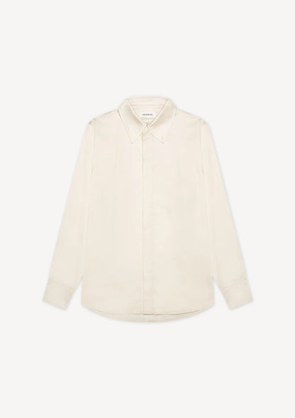 Herman | High Collar Shirt Cream