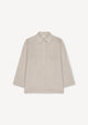 Herman | Placket Shirt Natural Linnen