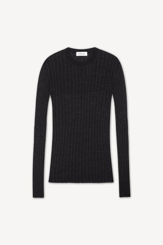 Herman | Long Sleeve Knit Charcoal