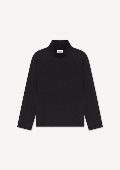Herman | Mock Sweater Black
