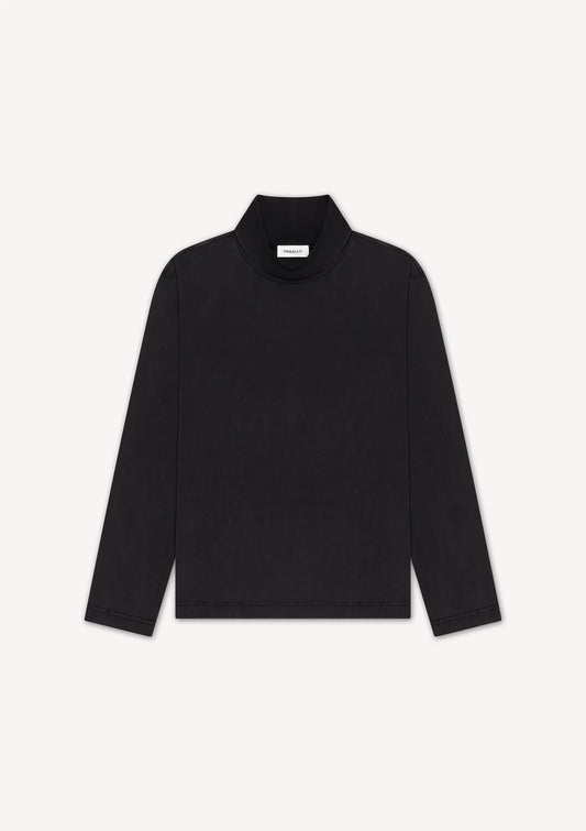 Herman | Mock Sweater Black