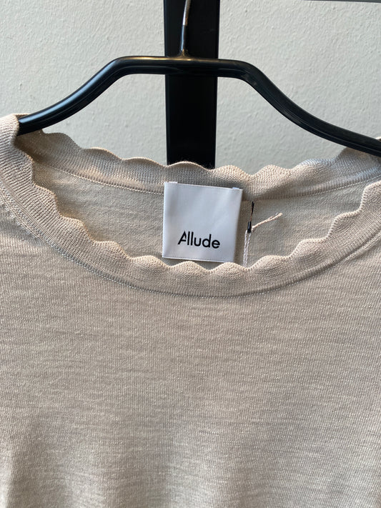 Allude 3/4 Shirt Sand