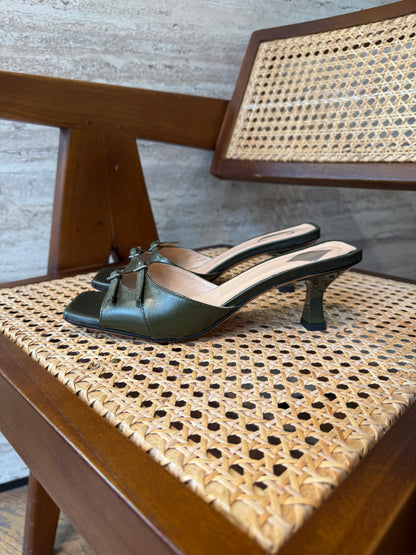 Cara Rosa | Giulia Heels Khaki