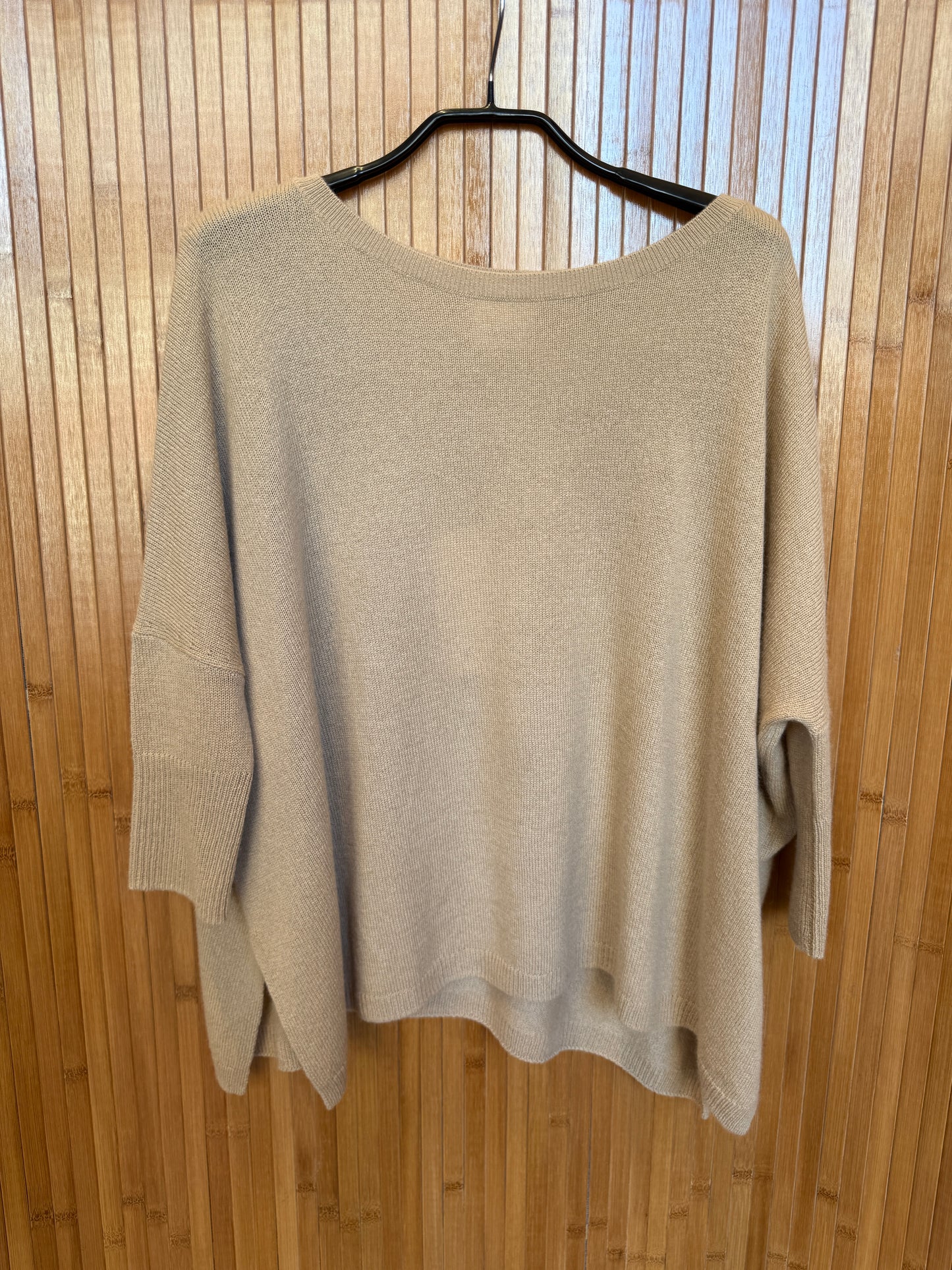 Allude | Knit Top Camel