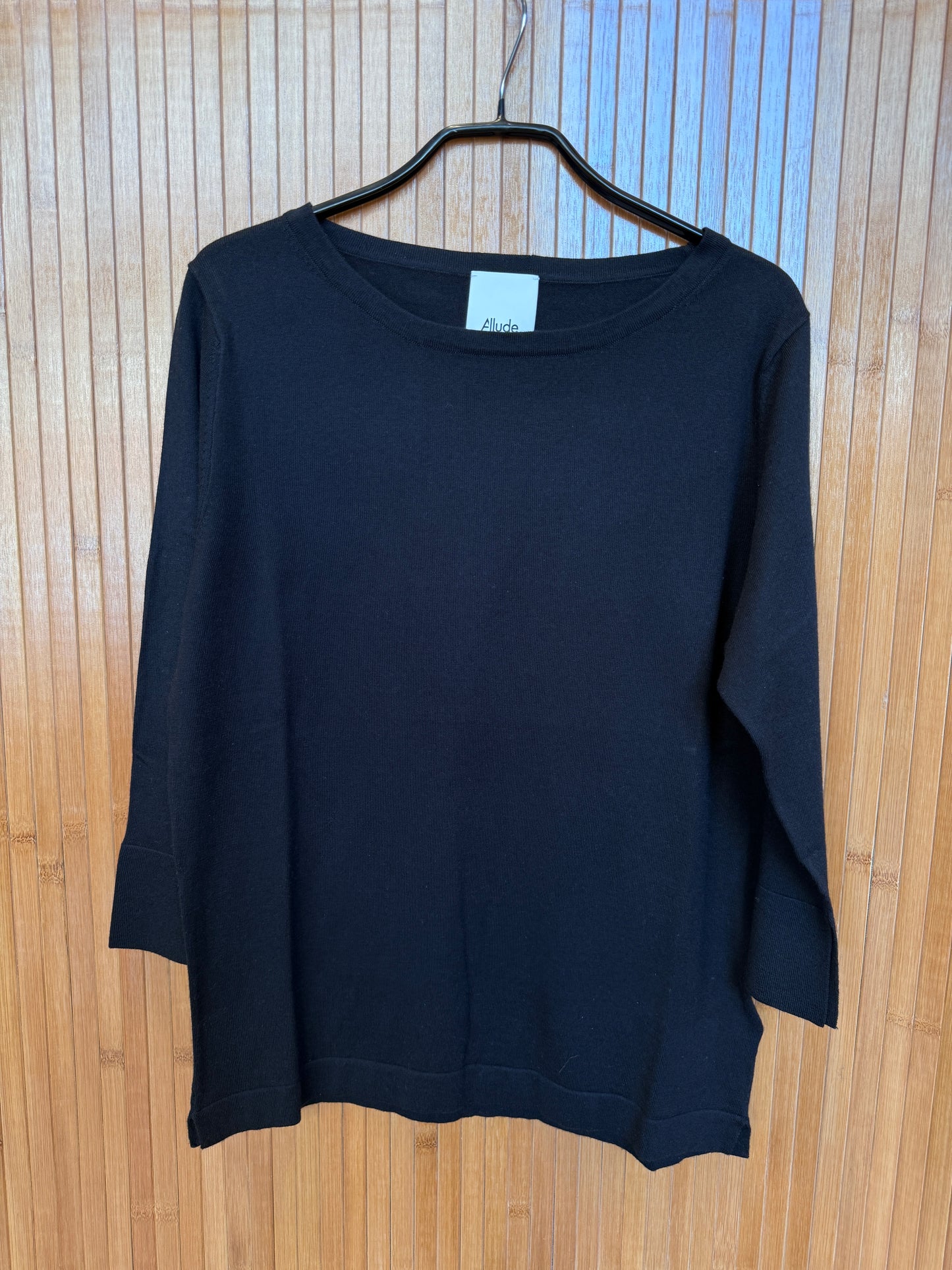 Allude | Knit Top Black