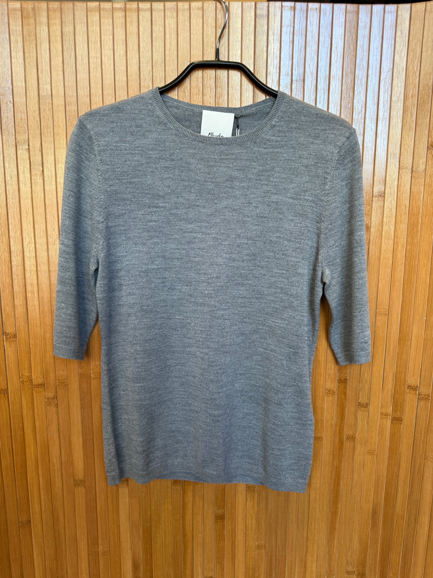 Allude | Knit Top Grey