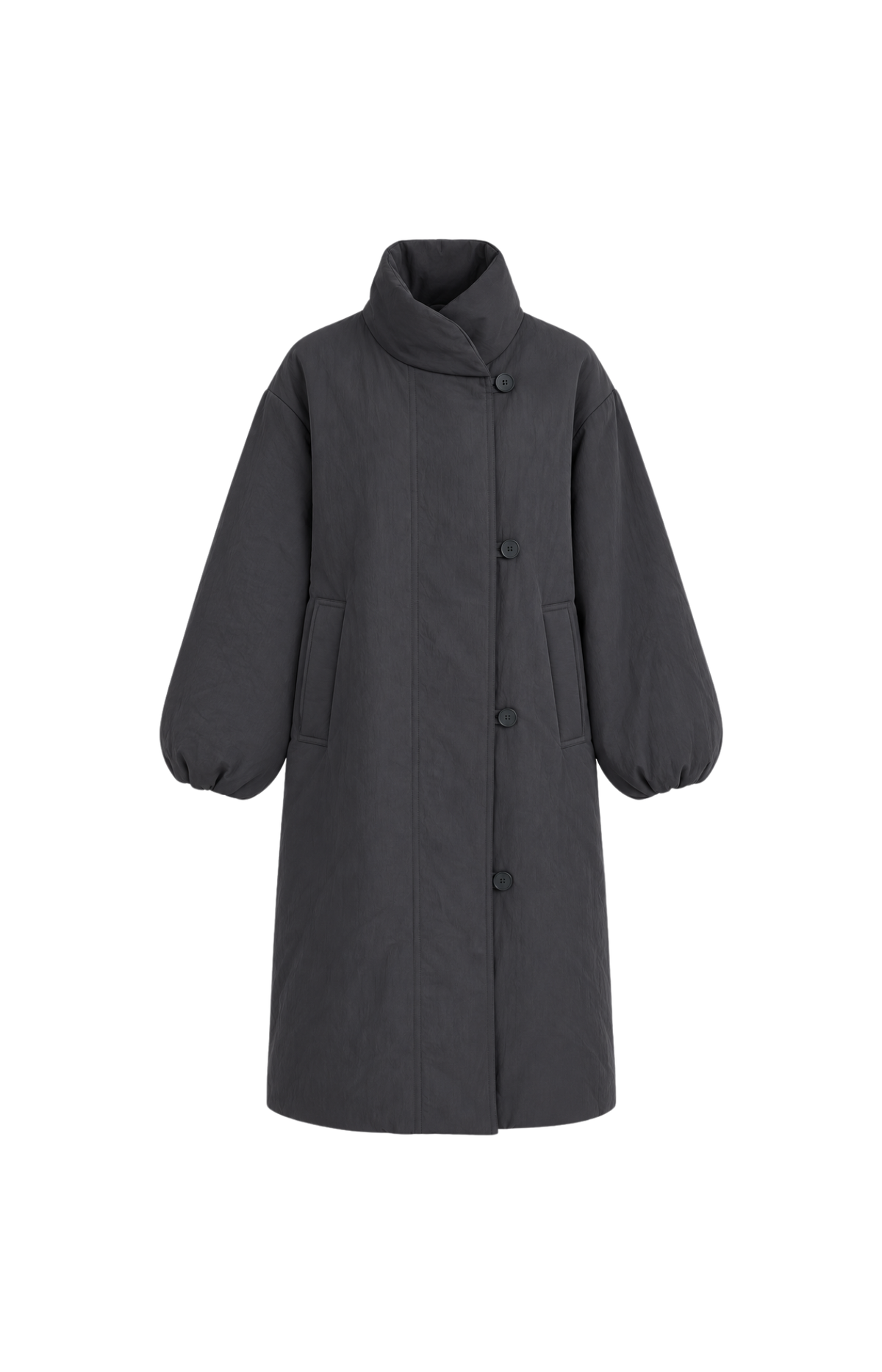 Studio Nicholson | Sperl Long Padded Coat Black